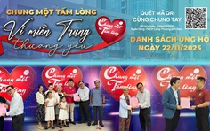 Danh sách khán giả ủng hộ quỹ “Chung một tấm lòng: Vì miền Trung thương yêu" từ ngày 21/11/2025 đến ngày 22/11/2025