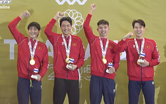 SEA Games 33: Tuyển Bơi Việt Nam "lật kèo" ngoạn mục, đoạt HCV 4x200m tự do Nam