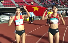 Điền kinh Việt Nam giành cú đúp "Vàng"