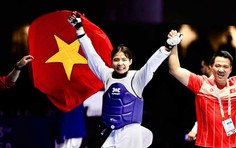 Tấm Huy chương Vàng tiếp theo Taekwondo Việt Nam