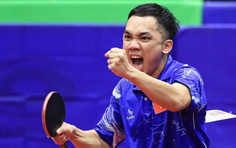 Tuyển bóng bàn Việt Nam vào chung kết đồng đội nam SEA Games sau 8 năm