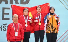Trịnh Thu Vinh rực sáng giành 2 HCV, liên tiếp phá kỷ lục SEA Games