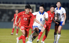 Tuyển nữ Việt Nam lỡ hẹn với HCV SEA Games 33