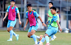 U22 Việt Nam sẵn sàng cho trận chung kết với chủ nhà Thái Lan