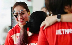 SEA Games 33: "Bộ ba thép" Thu Vinh - Thùy Dung - Thùy Trang bắn hạ HCV súng ngắn 25m nữ