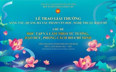 Lễ trao Giải thưởng sáng tác, quảng bá tác phẩm học tập theo gương Bác Hồ - THTT trên HTV1