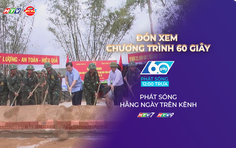 60 Giây ngày 02/12/2025 | Đắk Lắk khởi động "Chiến dịch Quang Trung" - Xây nhà cho người dân vùng lũ