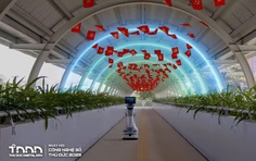 Ga Thủ Đức có Robot trong sự kiện công nghệ tại tuyến Metro số 1???