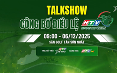 Nhiều thông tin đáng chờ đợi tại Talkshow công bố điều lệ giải Golf HTV Swing Cup 2025
