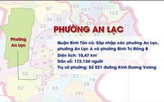 Phường An Lạc được thành lập từ sáp nhập 3 phường