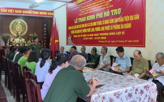 TP.HCM hỗ trợ kinh phí cho thương, bệnh binh nhân kỷ niệm 78 năm Ngày Thương binh Liệt sĩ