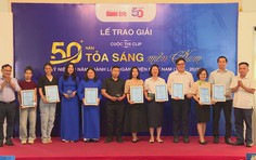 Lễ trao giải cuộc thi video clip "50 năm - Tỏa sáng miền Nam"