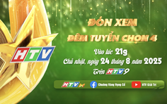 Chuông vàng vọng cổ 2025: Đêm Tuyển chọn 4 - 21 giờ Chủ Nhật 24/8 trên HTV9