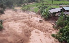 Cảnh báo lũ quét, sạt lở, sụt lún do mưa lớn ở Bắc Bộ và Bắc Trung Bộ.