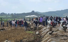 Sập bờ kè ở Đắk Lắk, 4 người tử vong