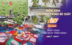 60 Giây ngày 20/1/2026 | Lục bình dày đặc trên sông Vàm Cỏ Đông