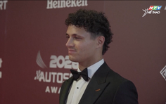 Landon Norris được vinh danh tại sự kiện Autosports Awards