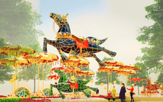 Bên trong xưởng linh vật cho Đường hoa Nguyễn Huệ - HTV Thành phố không ngủ