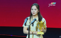 Xạ thủ Trịnh Thu Vinh lần thứ 2 liên tiếp được vinh danh là Nữ Vận động viên của năm