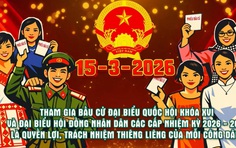 Tham gia bầu cử Đại biểu Quốc hội khóa XVI và Đại biểu HĐND các cấp nhiệm kỳ 2026-2031 là quyền lợi, trách nhiệm thiêng liêng của mỗi công dân