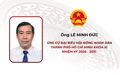 Tóm tắt tiểu sử ông Lê Minh Đức ứng cử Hội đồng nhân dân TP. Hồ Chí Minh Khóa XI