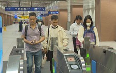 Metro số 1: phương thức thanh toán không dùng tiền mặt chiếm 90%