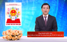 Chương trình hành động Ứng cử viên Đại biểu Hội đồng nhân dân TP. Hồ Chí Minh Khóa XI Phan Khắc Duy