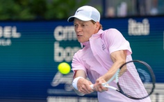 Jannik Sinner vào vòng 3 Giải quần vợt Miami mở rộng