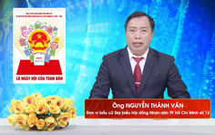 Chương trình hành động Ứng cử viên Đại biểu Hội đồng nhân dân TP. Hồ Chí Minh Khóa XI Nguyễn Thành Vân
