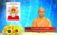 Chương trình hành động Ứng cử viên Đại biểu Hội đồng nhân dân TP. Hồ Chí Minh Khóa XI Huỳnh Văn Phương (Thượng tọa Thích Thiện Quý)