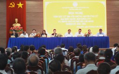 Cử tri phường Đông Hòa tiếp xúc ứng cử viên đại biểu Quốc hội khóa XVI và HĐND Thành phố nhiệm kỳ 2026 - 2031