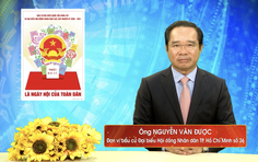 Chương trình hành động Ứng cử viên Đại biểu Hội đồng nhân dân TP. Hồ Chí Minh Khóa XI Nguyễn Văn Được