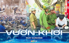 Vươn khơi - Ngày 4/3/2026 | Thống nhất quản lý, sử dụng lòng đường, vỉa hè