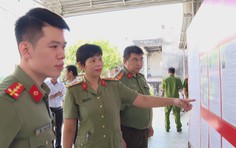 Kiểm tra công tác đảm bảo an ninh - trật tự cho ngày bầu cử