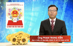 Chương trình hành động Ứng cử viên Đại biểu Hội đồng  nhân dân TP. Hồ Chí Minh Khóa XI Phạm Trung Kiên