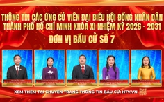 Thông tin các ứng cử viên Đại biểu Hội đồng nhân dân TP. Hồ Chí Minh Khóa XI - Đơn vị bầu cử số 7