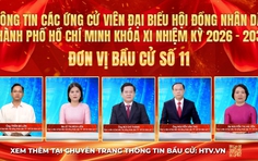 Thông tin các ứng cử viên Đại biểu Hội đồng nhân dân TP. Hồ Chí Minh Khóa XI - Đơn vị bầu cử số 11