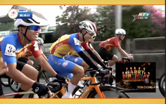 Khoảnh khắc dễ thương đoàn đua chúc mừng sinh nhật tay đua Phan Hoàng Thái - Đồng Tháp