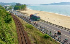 Ảnh đẹp chặng 12 | Cúp Truyền hình 2026: Những vòng quay rực rỡ trên cung đường duyên hải