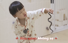 Mẹ vắng nhà, Ba là siêu nhân: MC Mạnh Cường và tuyệt chiêu dỗ con qua trò chơi "giải cứu động vật"