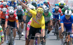 Khoảnh khắc chiến thắng chặng 7 của Marchuk Dzianis