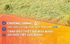 Cảnh báo thiệt hại mùa màng do thời tiết cực đoan