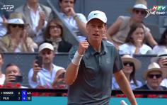 Jannik Sinner và Alexander Zverev vào chung kết Madrid Open