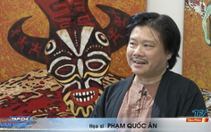 Tạp chí văn nghệ: Họa sĩ Phạm Quốc Ân và "Thiêng - Cơ Tu"