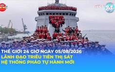 Tin Thế giới 24 Giờ ngày 8/5/2026 | Lãnh đạo Triều Tiên thị sát hệ thống pháo tự hành mới