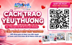 Lần đầu tiên, người có hoàn cảnh khó khăn sẽ được đi Metro miễn phí với "ATM Vé Nghĩa Tình" tại tuyến Metro số 1 (Bến Thành - Suối Tiên)