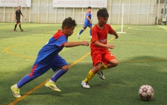 Cúp HTV 2026: U11 Bình Giã thắng nghẹt thở U11 Long Hải trong cơn mưa bàn thắng