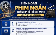 Lễ khai mạc Liên hoan phim ngắn TP. Hồ Chí Minh - 19g30 ngày 6/6 trên Vx88 Us Com1