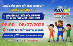Trực tiếp: Thi đấu U11 bảng A - B | VCK Giải bóng đá "Ước mơ sân cỏ" - Cúp HTV 2026