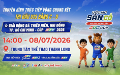 Trực tiếp: Thi đấu U13 bảng C - D | VCK Giải bóng đá "Ước mơ sân cỏ - Cúp HTV 2026